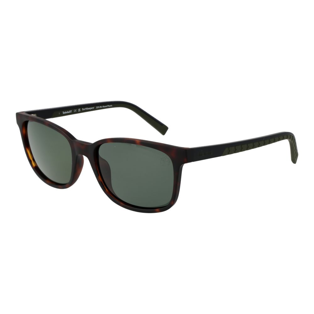 Timberland Braune Plastiksonnenbrille