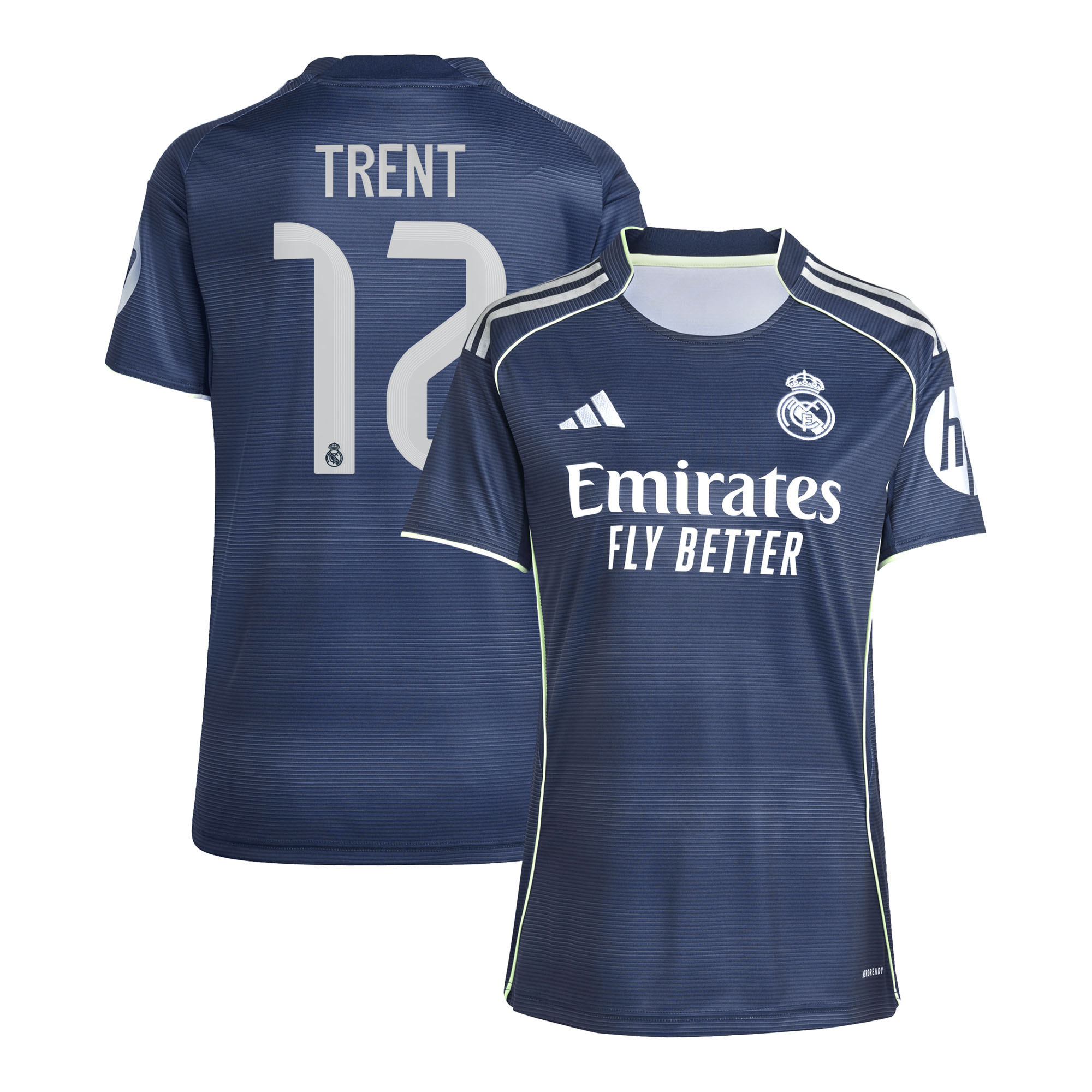 Real Madrid 25/26 adidas Auswärtstrikot - Damen mit aufdruck Trent 12 Image