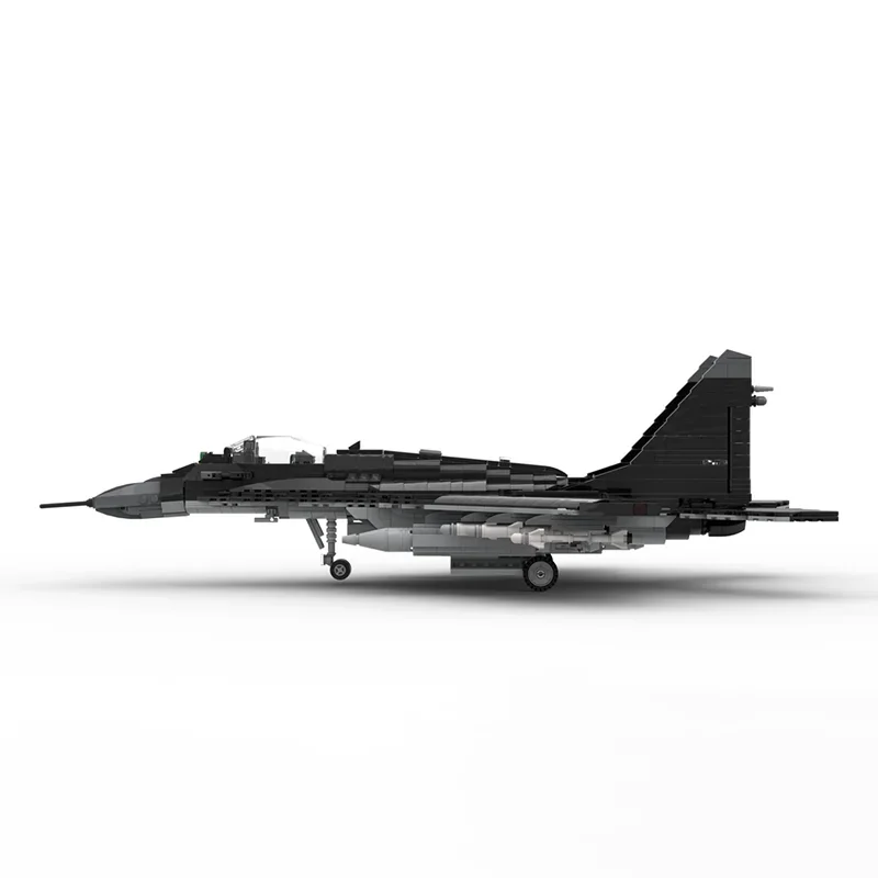 1789 Stück MOC Mobile Operations Center Mig 35-S Ultimate Air Fighter Modell DIY Montage Bausteine Spielzeug Kindergeschenk Image