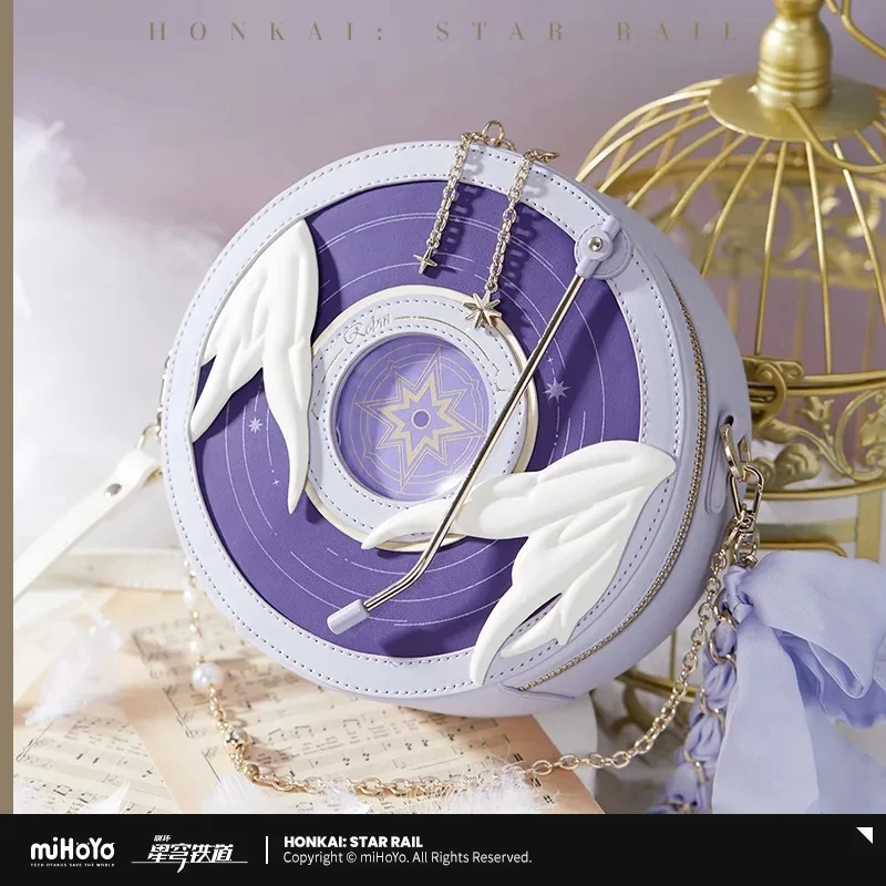 miHoYo Spiel Robin Tasche Offizielle Honkai Star Rail Robin Theme Serie Umhängetasche Messenger Bag Uniform Tasche Cosplay Halloween Geschenk
