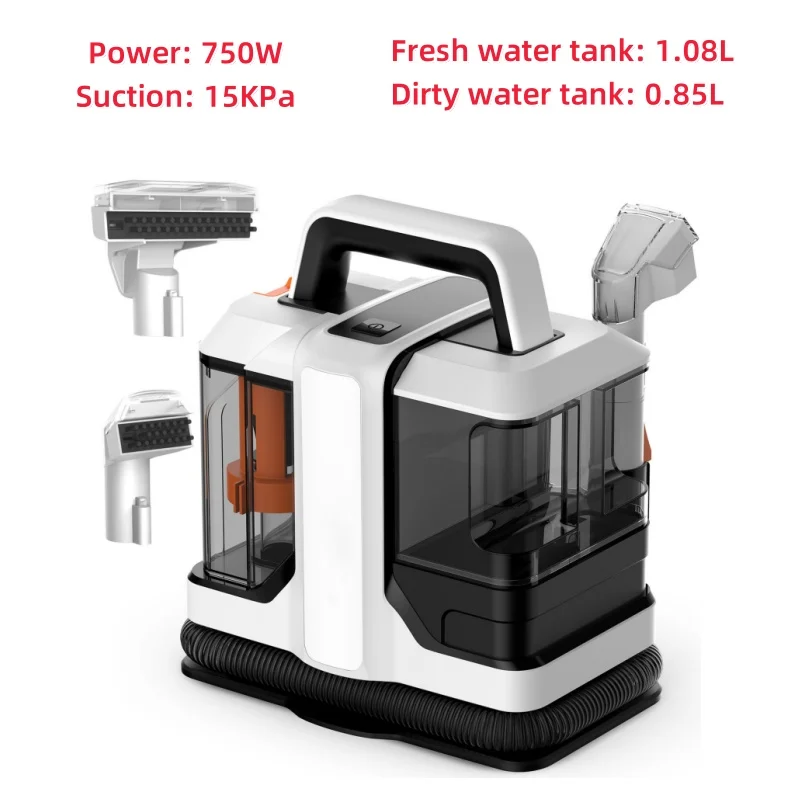 OMESER Spot Cleaner Staubsauger Handheld Teppichreiniger 15Kpa 450W/750W Spray Saug Integrierte Maschine Saubere Maschine Image