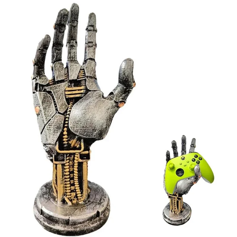 Game Controller Ständer Halter für PS5 Switch Basketball Ständer Cyberpunk Mechanische Hand Gamepad Controller Kopfhörer Aufhänger Image