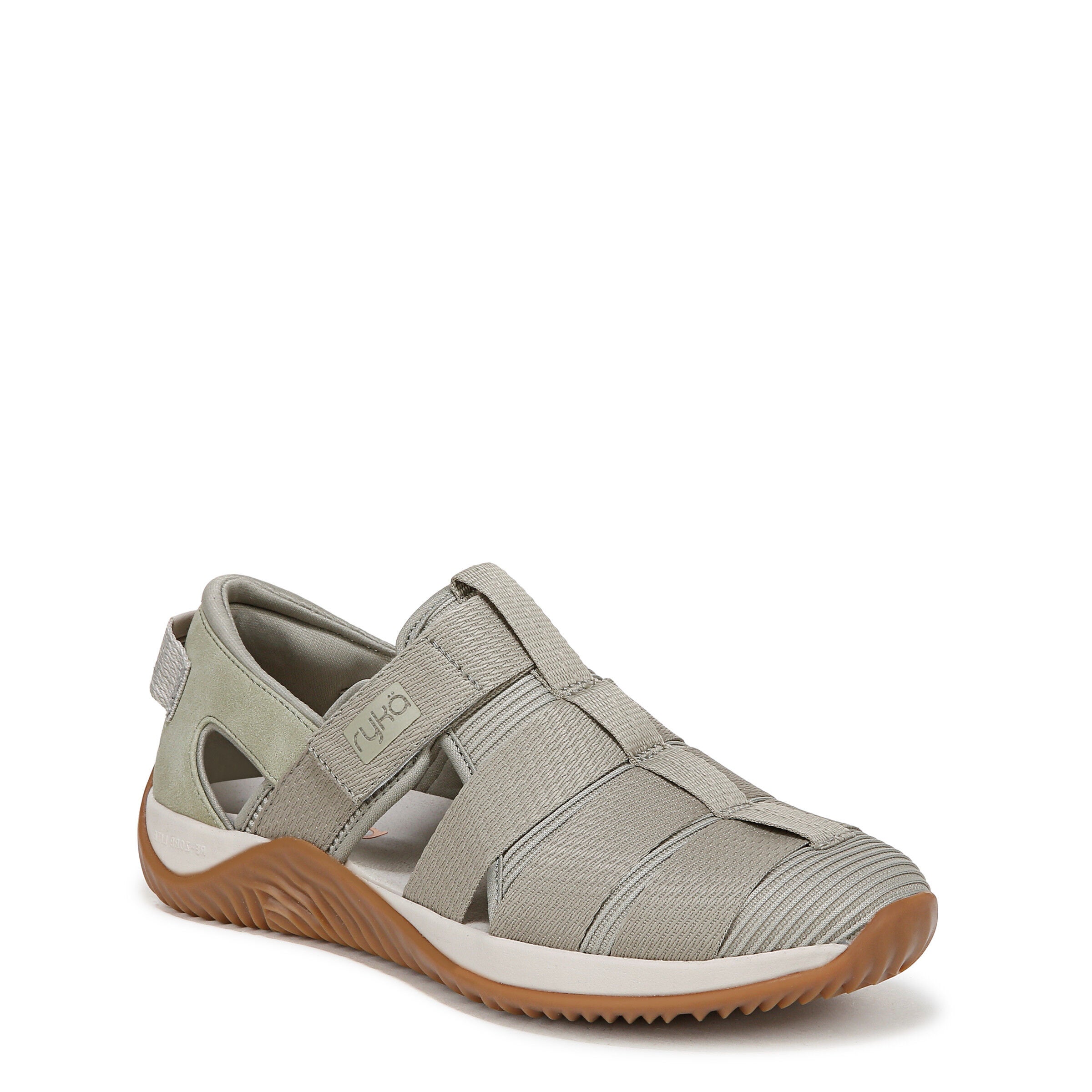Wide Width Women's Echo Fisherman Sandal by Ryka in Abbey Green (Size 8 1/2 W)
