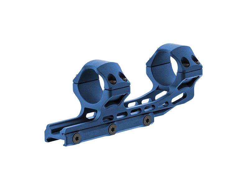 Leapers UTG ACCU-SYNC 30mm High Profile 50mm Offset Picatinny Rings Blue AIR32250AB