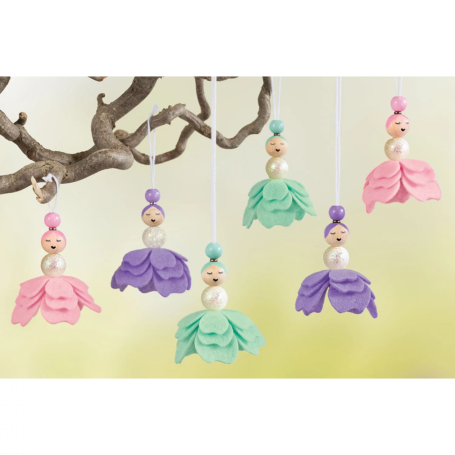 buttinette Bastel-Set Blütenfee Image