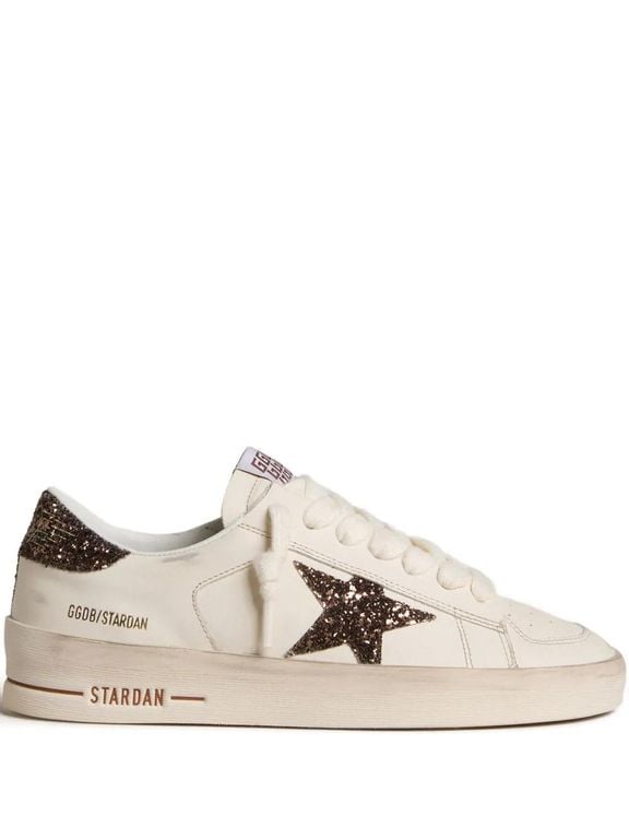 Stardan Leather Sneakers - Natural - Golden Goose Deluxe Brand Sneakers