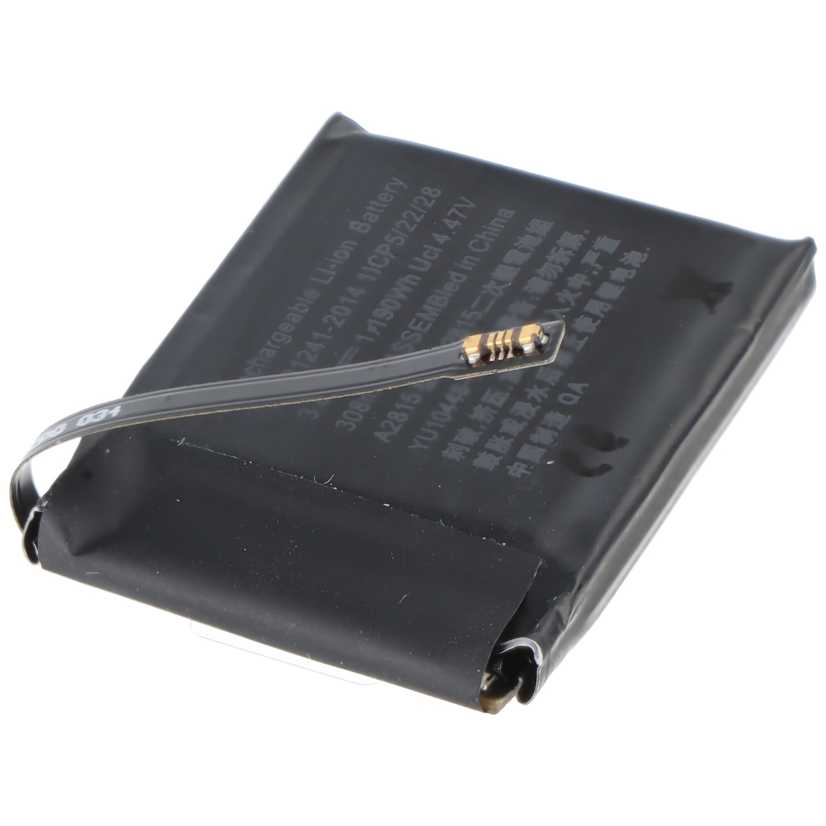 AccuCell Akku passend für Apple Watch Series 8 45mm, A2771, Li-Polymer, 3,86V, 308mAh, 1,19Wh, ohne Werkzeug Image