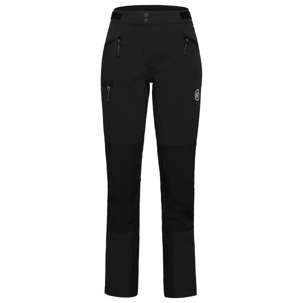 Mammut - Women's Courmayeur Softshell Pants - Tourenhose Gr 44 - Short schwarz