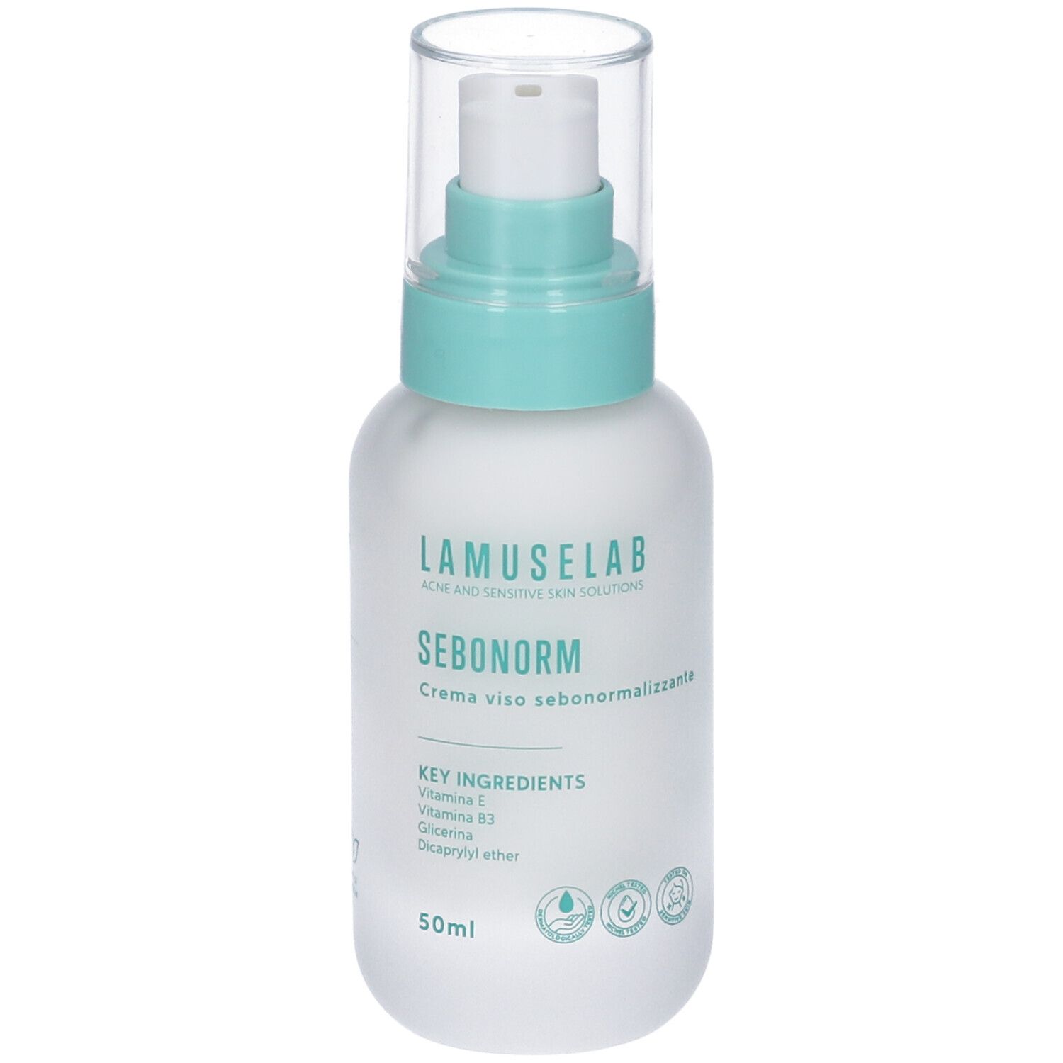 Lamuselab Sebonorm Crema Viso 50 ml