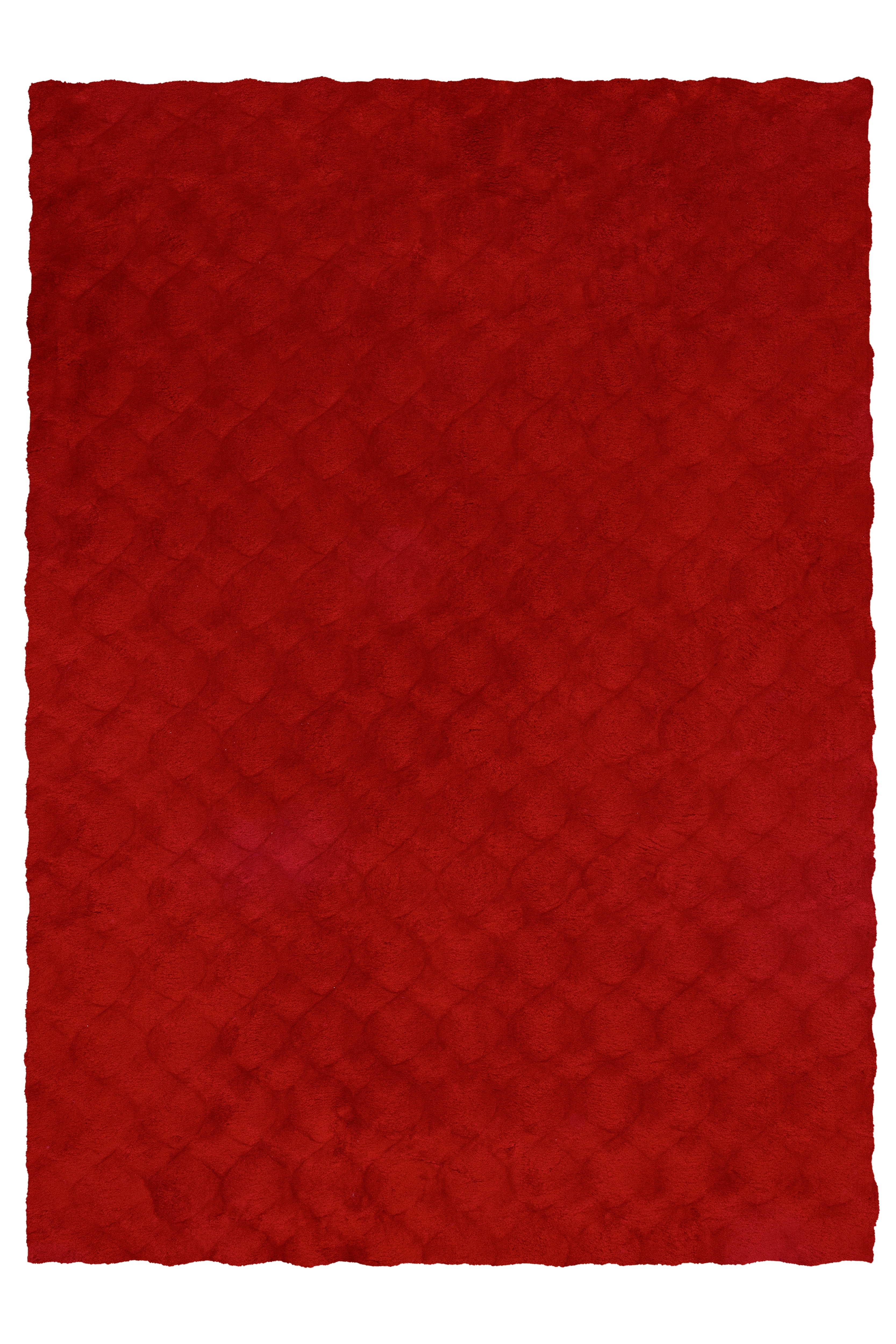 Teppich KAYOOM "Royal Glow 825", rötlich, B:200cm H:30mm L:290cm, Polyester, Teppiche, Teppich, Auch in rund, Hochflor, Modernes Muster, Vegan