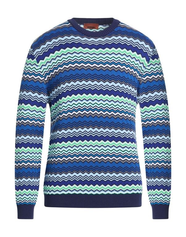 Jumper - Blue - Missoni Knitwear