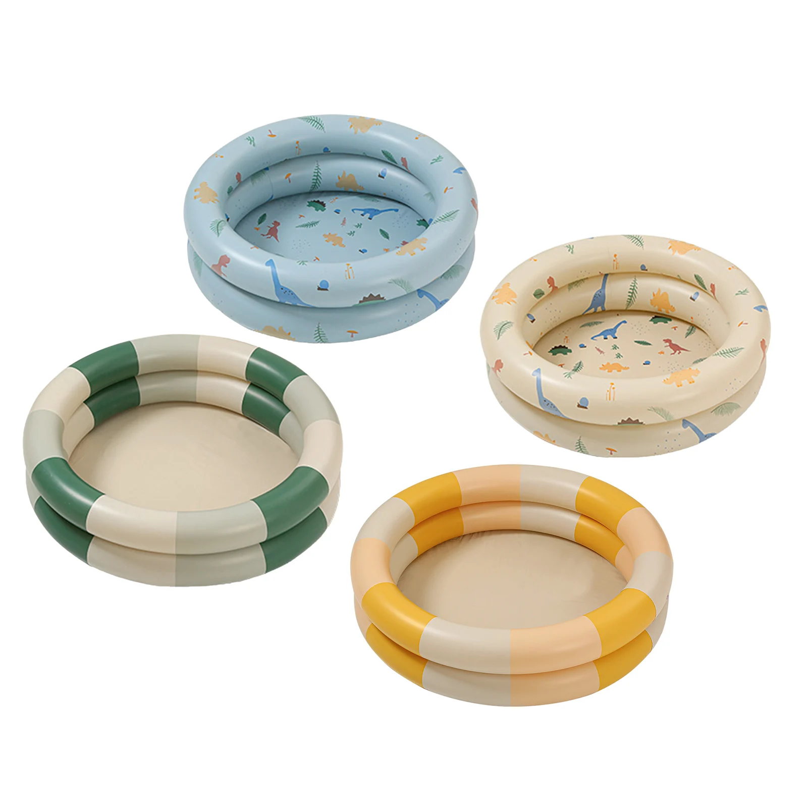 Piscine gonflable bébé rétro sauter piscine famille Style mignon piscine d'eau épaissie