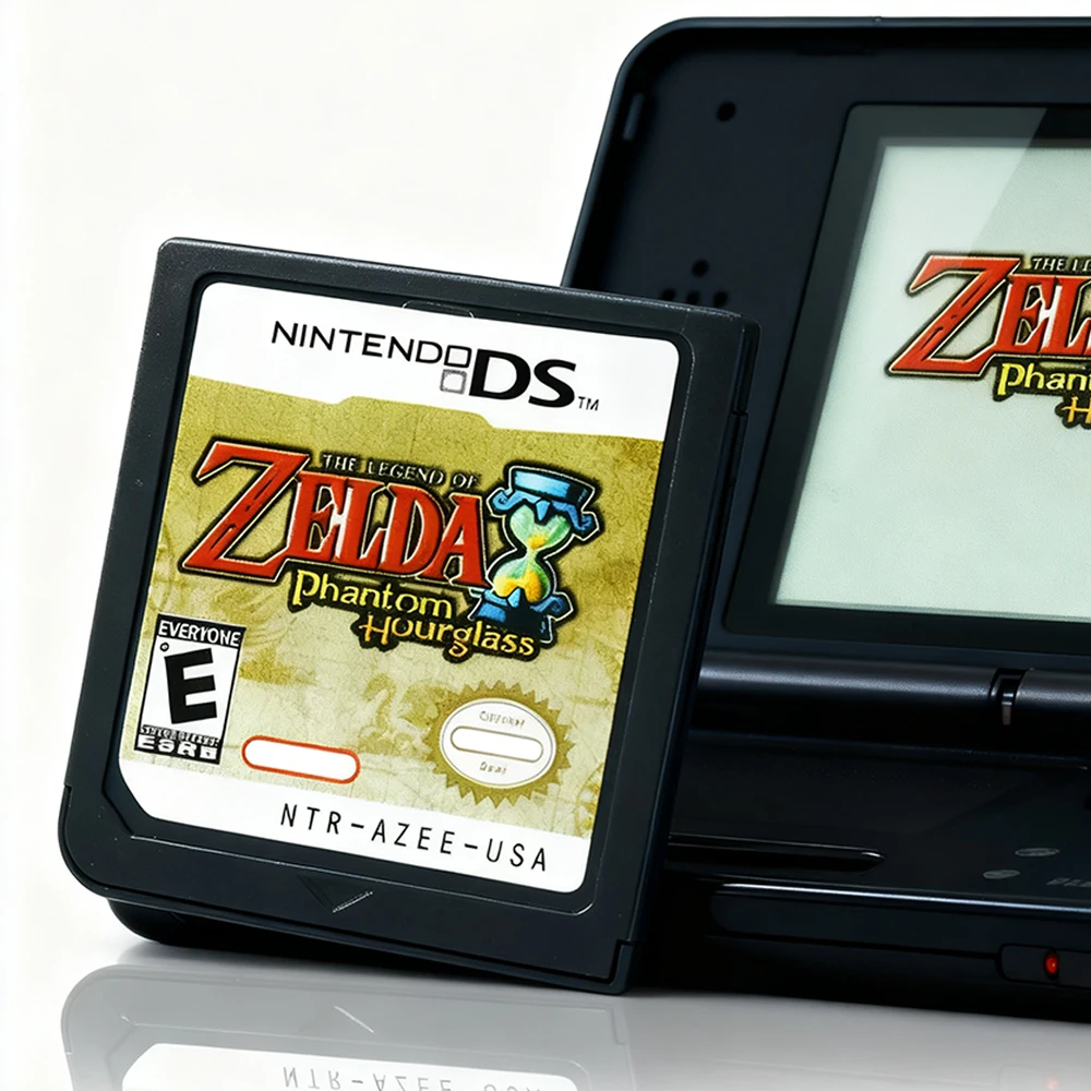 Zelda DS Game Cartridge Cards Zelda Series Phantom Hourglass Cartridge Video Game Console Card for NDS NDSI NDSL USA Version
