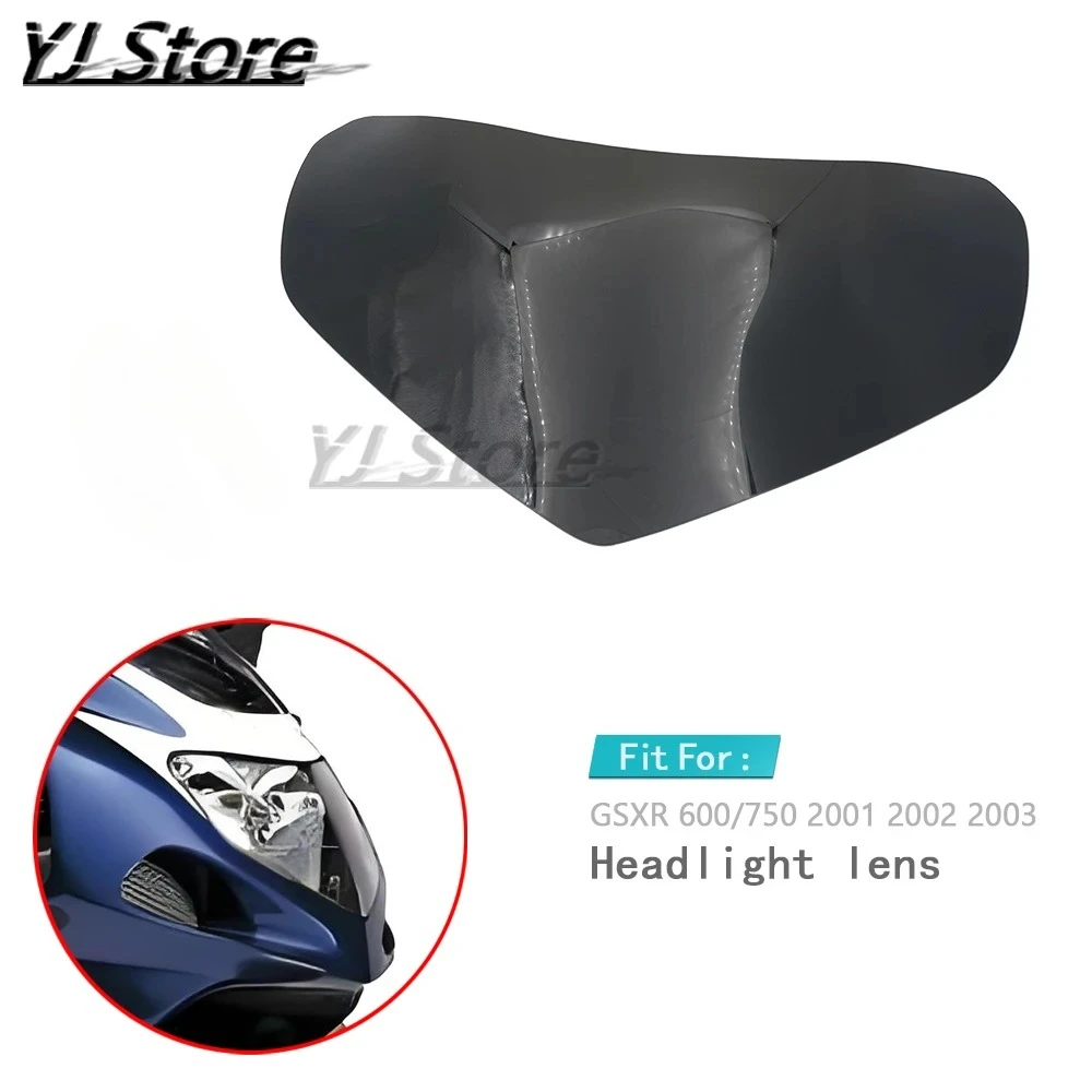 Passend für Suzuki K1 GSXR 600 750 2001 2002 2003, Motorrad-Scheinwerferschutz, Objektivabdeckung, Schildhülle Image