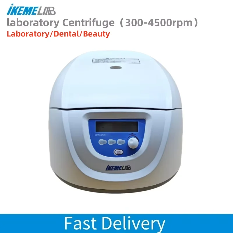 IKEME Zentrifuge DM0412P PCF CGF Zentrifuge Langsam Geschwindigkeit 300-4500rpm Für Rohr 15ml * 8 10ml * 12 Labor Schönheit Zahnmedizin Heißer Image