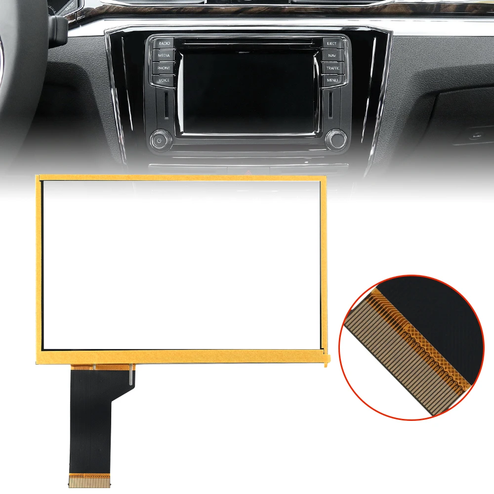 6,5 "40 Pins Glas Touchscreen Digitizer Für VW MIB STD2 Golf Polo Jetta Passat CC Tiguan Caddy TDO-WVGA0633F00045 1/3/5/10 stücke Image