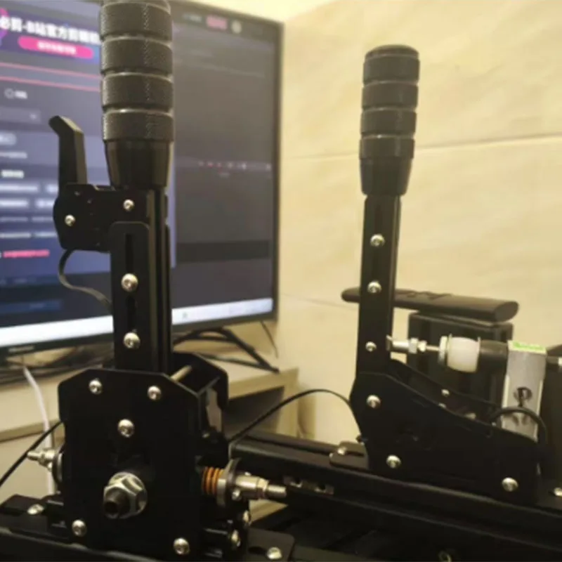 Sim Racing Games PC USB Sequence Shifter Handbremse für Logitech G29/G27/G25 Thrustmaster T300RS/GT Lenkradbasis Image