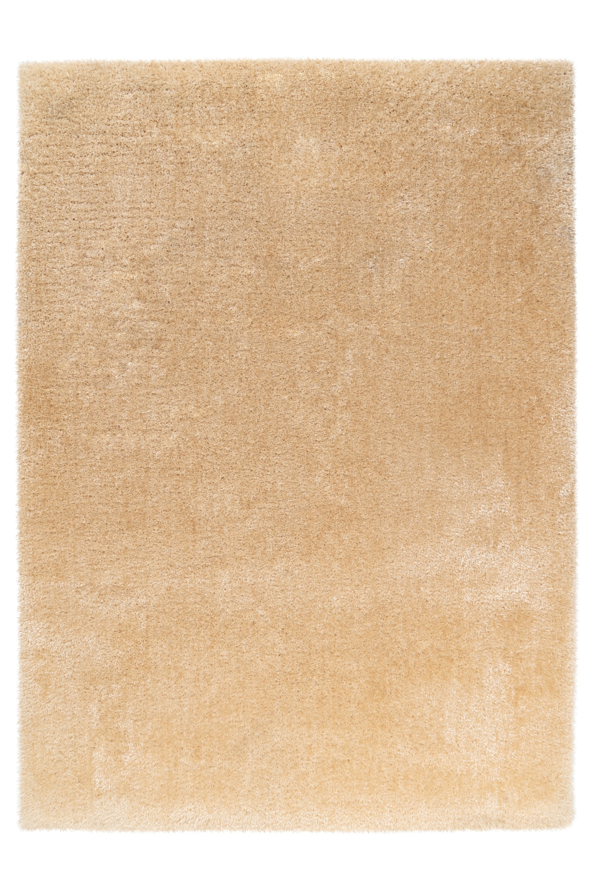 Hochflor-Teppich KAYOOM "Zone 825", beige, B:80cm H:25mm L:150cm, Polyester, Teppiche, Hochflor, Shaggy, Langflor, Wohnzimmer