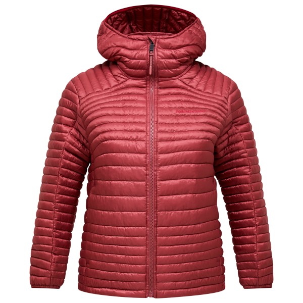 Peak Performance - Women's Monolight Liner Hood - Kunstfaserjacke Gr M rot