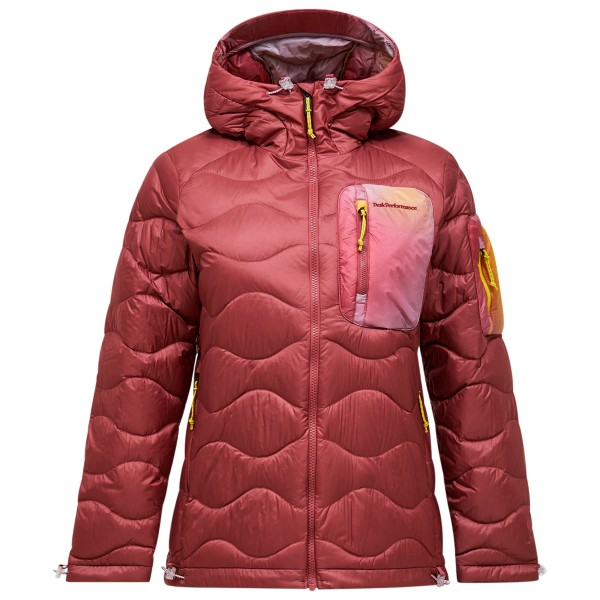 Peak Performance - Women's Aop Helium Utility Down Jacket - Daunenjacke Gr XL rot