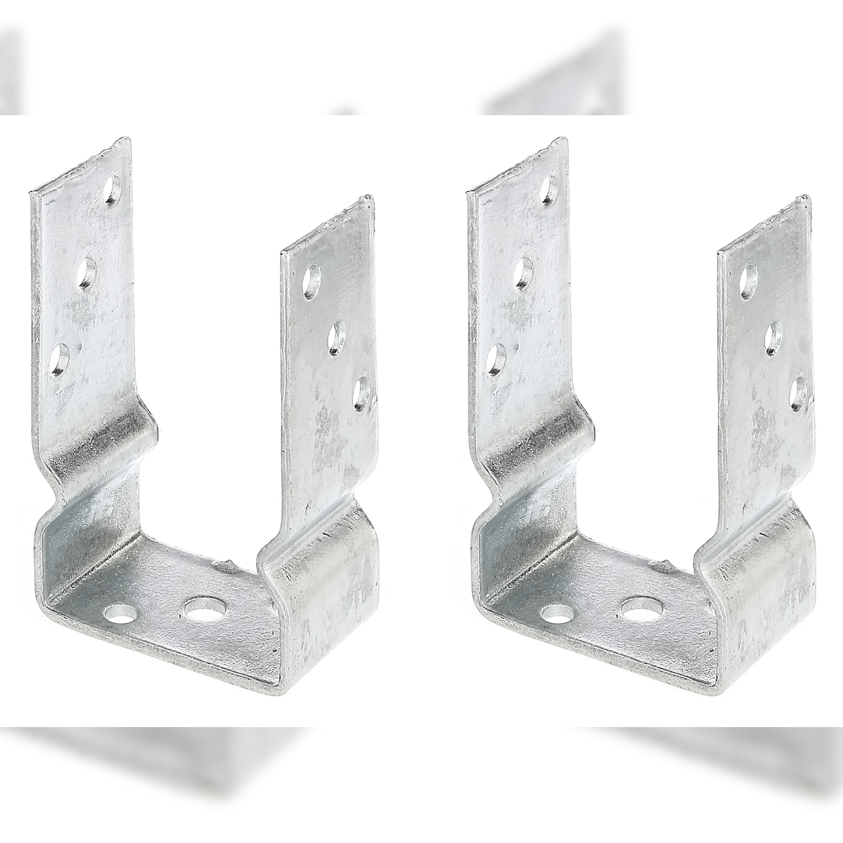 Alberts 2 x U-Pfostenträger, 91x150 mm, feuerverzinkt, zum Aufschrauben, Tiefe 60 mm Image