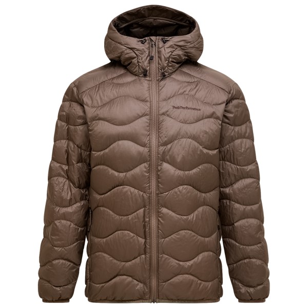 Peak Performance - Helium Down Hood Jacket - Daunenjacke Gr S braun