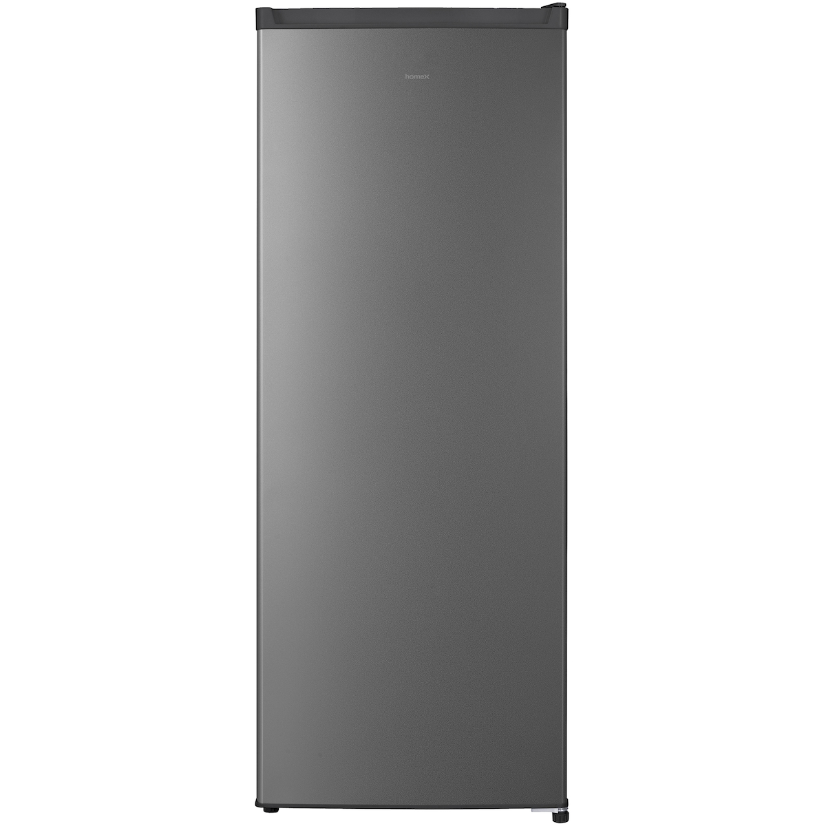 homeX Kühlschrank ohne Gefrierfach groß, freistehender Vollraumkühlschrank - 242 Liter, leiser Standkühlschrank, silber Image