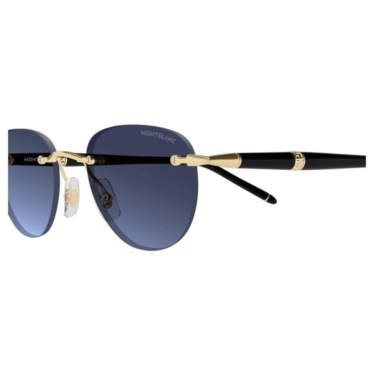 Mb0412S006 - Blue - Montblanc Sunglasses