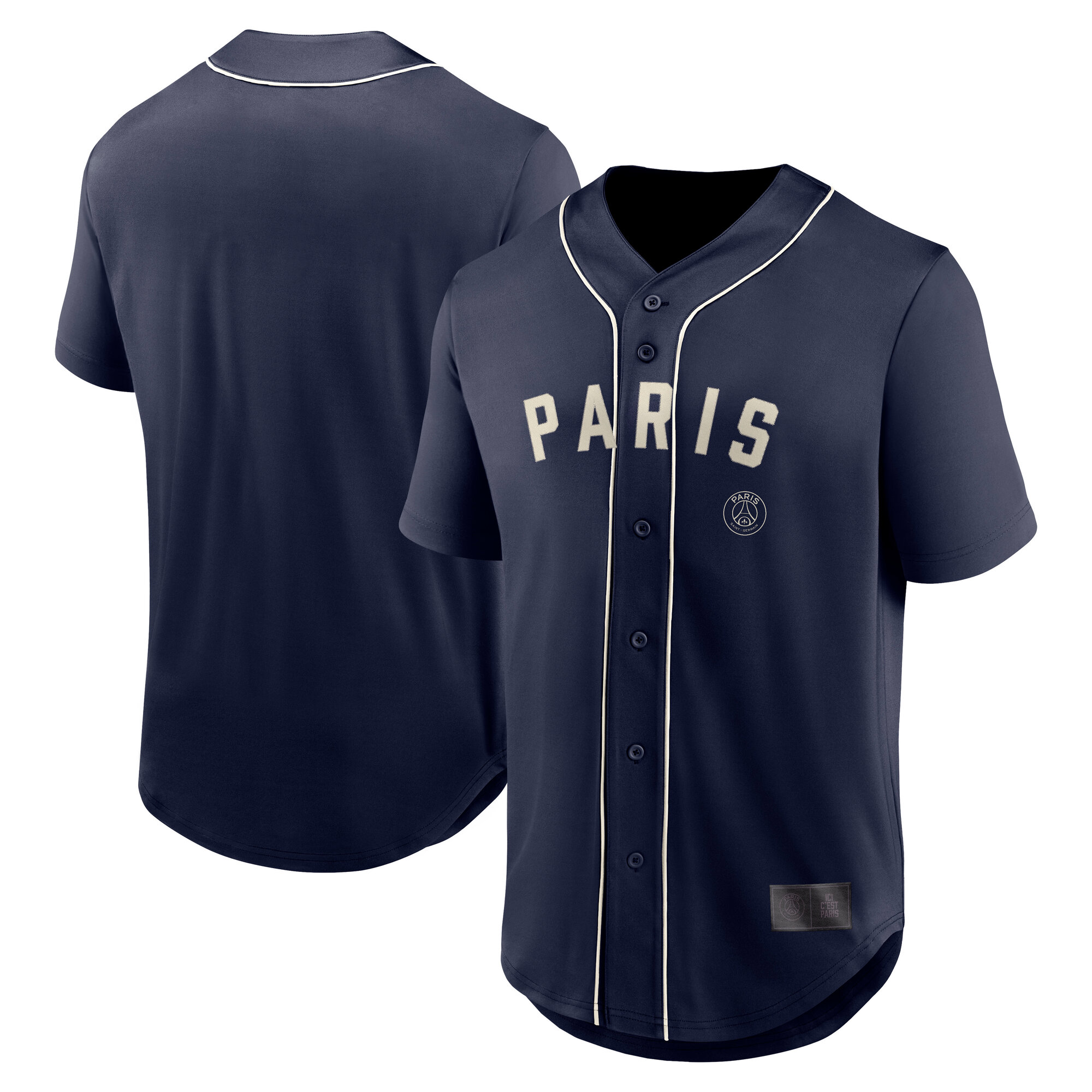 Paris Saint-Germain Baseballtrikot – Maritimes Blau – Herren Image