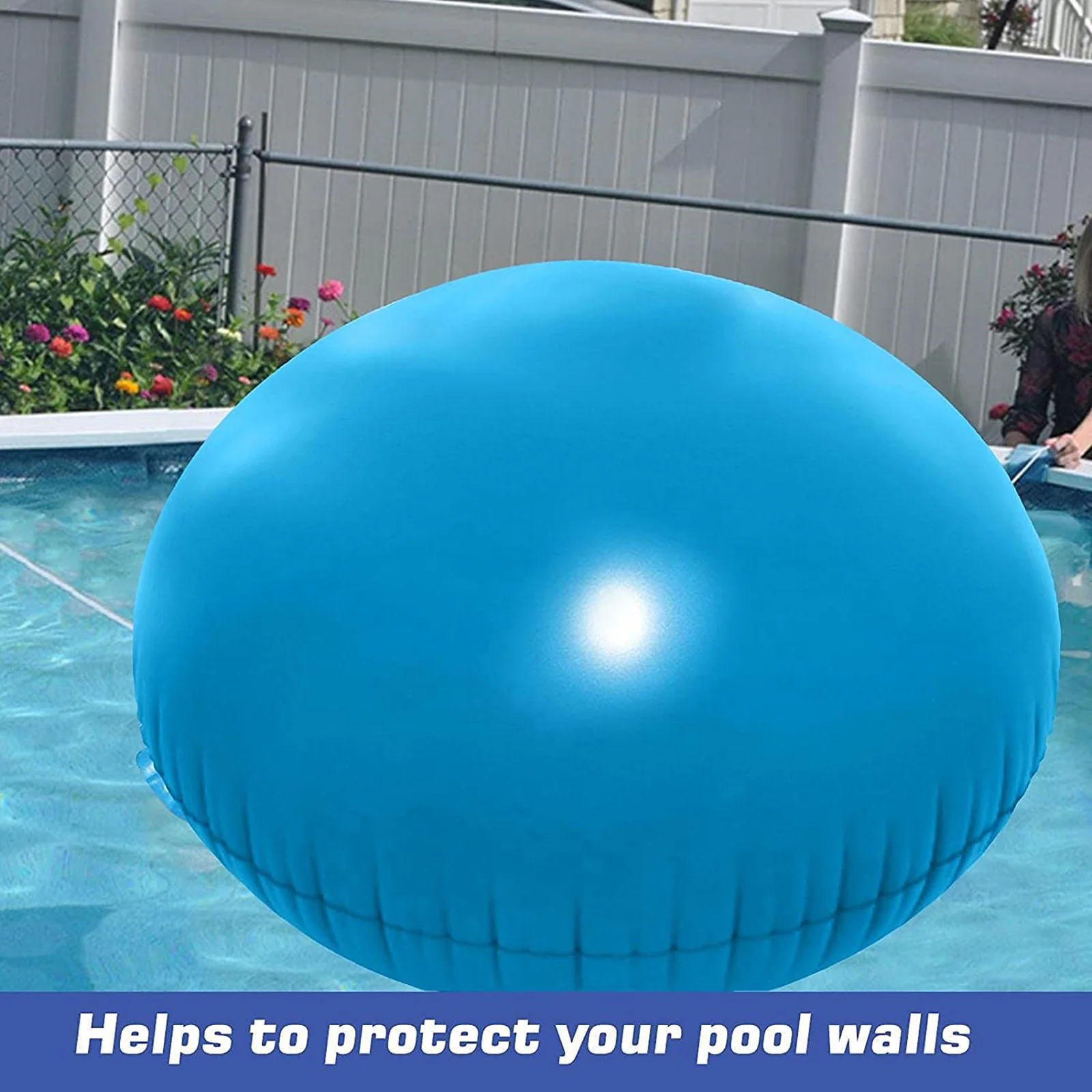 Oreiller de piscine d'hiver, couverture de piscine en PVC, oreiller d'air, couverture de piscine d'hivernage, résistant au froid pour piscines hors sol