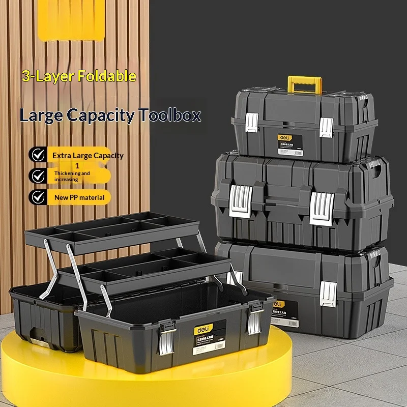 Organisateur d'outils, boîte à outils portable robuste, boîte à outils en métal à roulettes verrouillable, rangement d'outils, garage, atelier, mécanicien, électricien