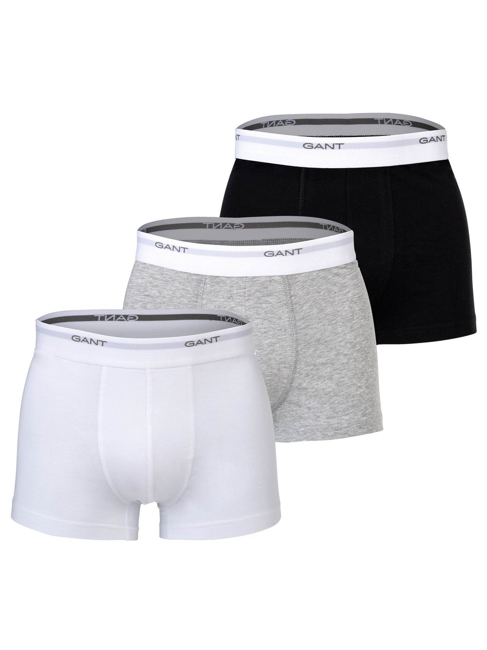 Gant Boxershort 3er Pack Herren mehrfarbig, M Image
