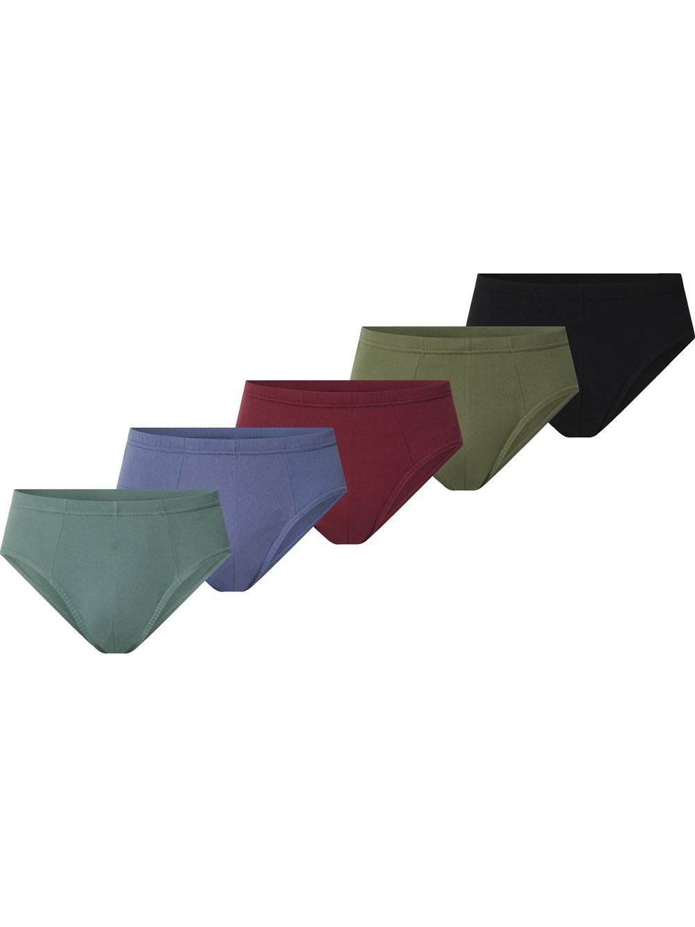 Jan Vanderstorm 5er Pack Sportslip Herren schwarz, XXXL Image