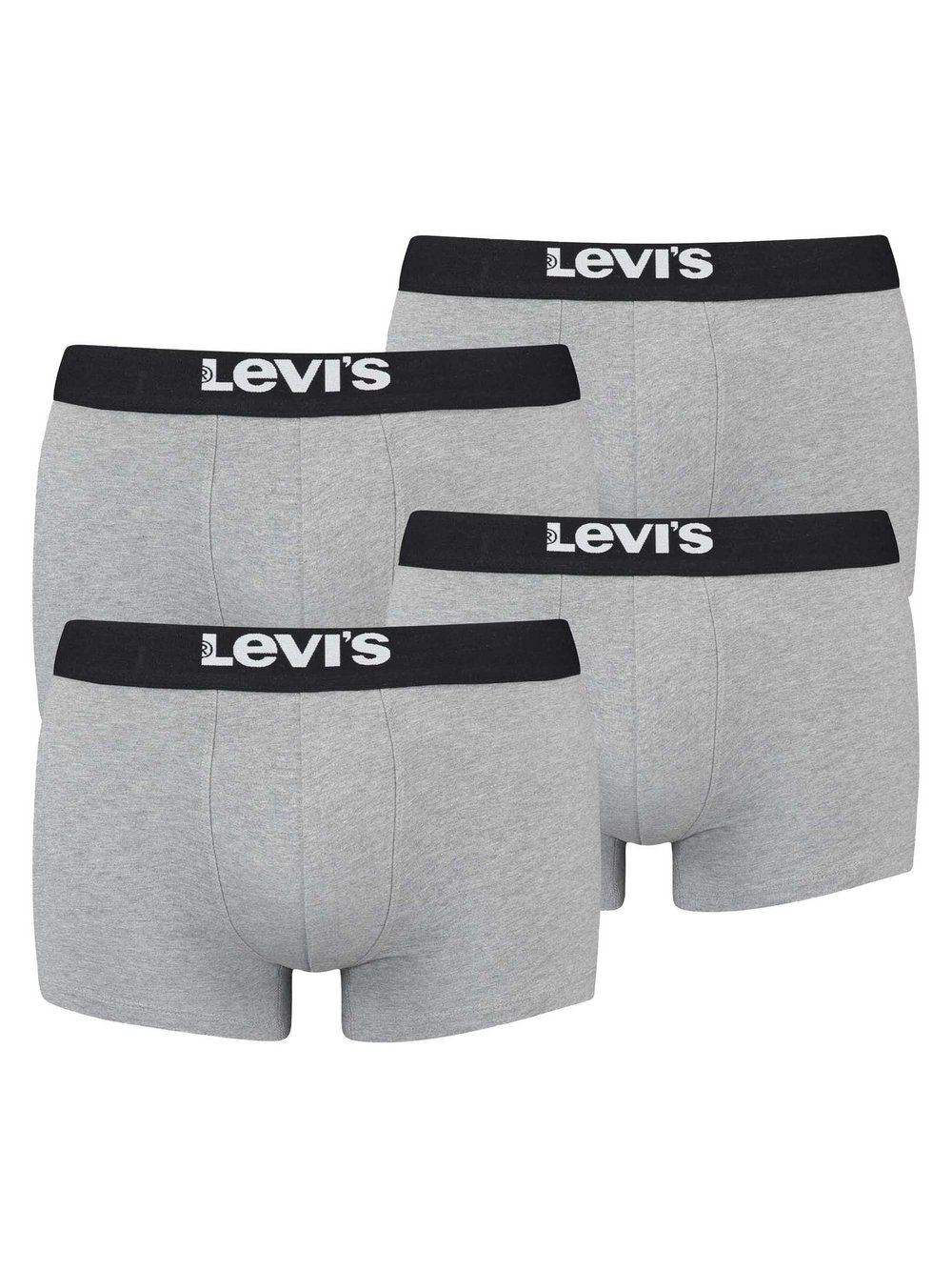 Levi's Boxershort 4er Pack Herren grau, L Image