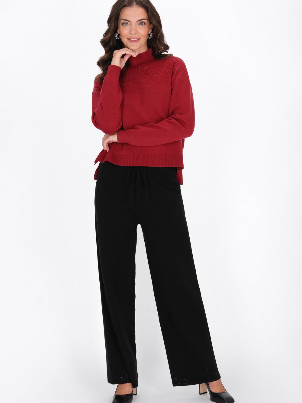 Usha Pullover Damen bordeaux, XS/S Image