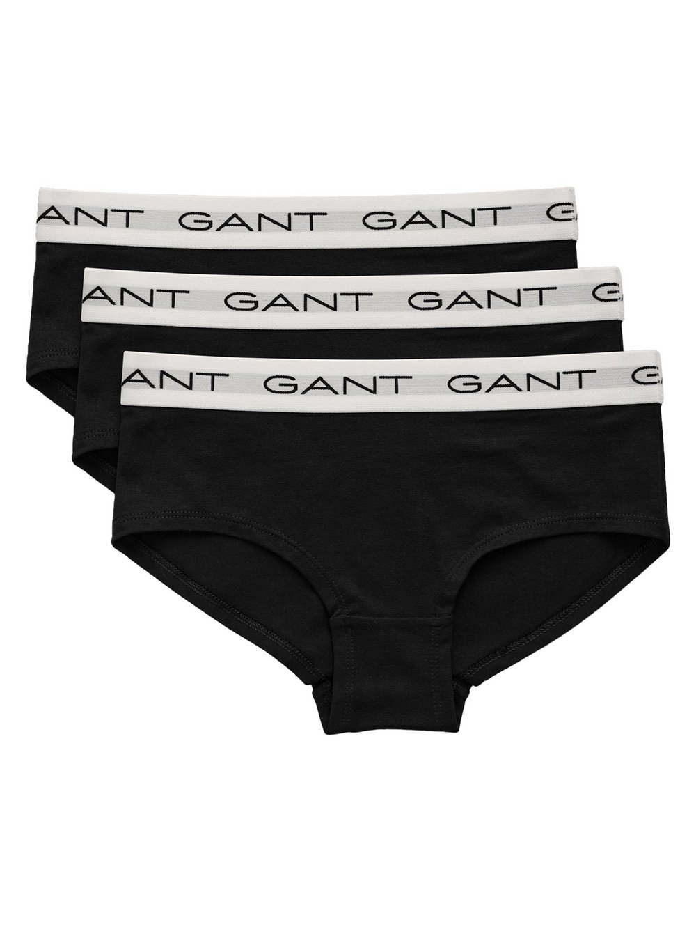 Gant Slip 3er Pack Mädchen schwarz, 122 Image