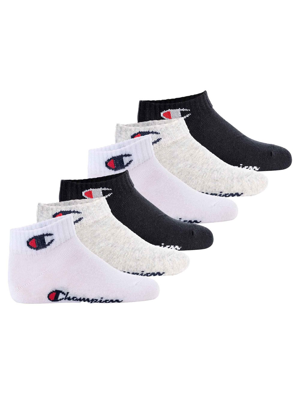 Champion Socken 6er Pack Kinder mehrfarbig, 31-34 Image