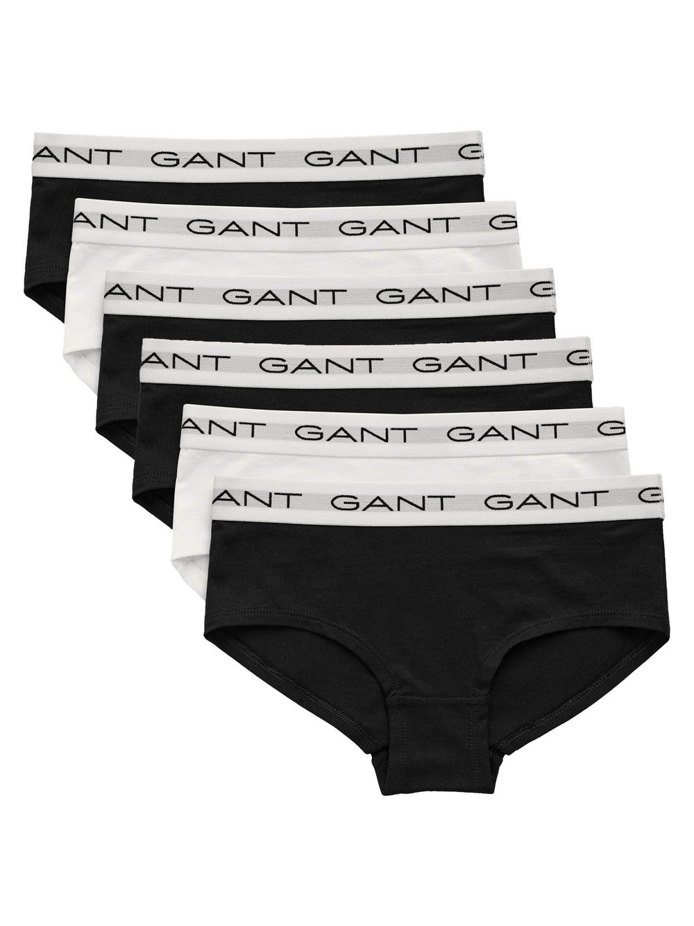 Gant Slip 6er Pack Mädchen mehrfarbig, 134 Image