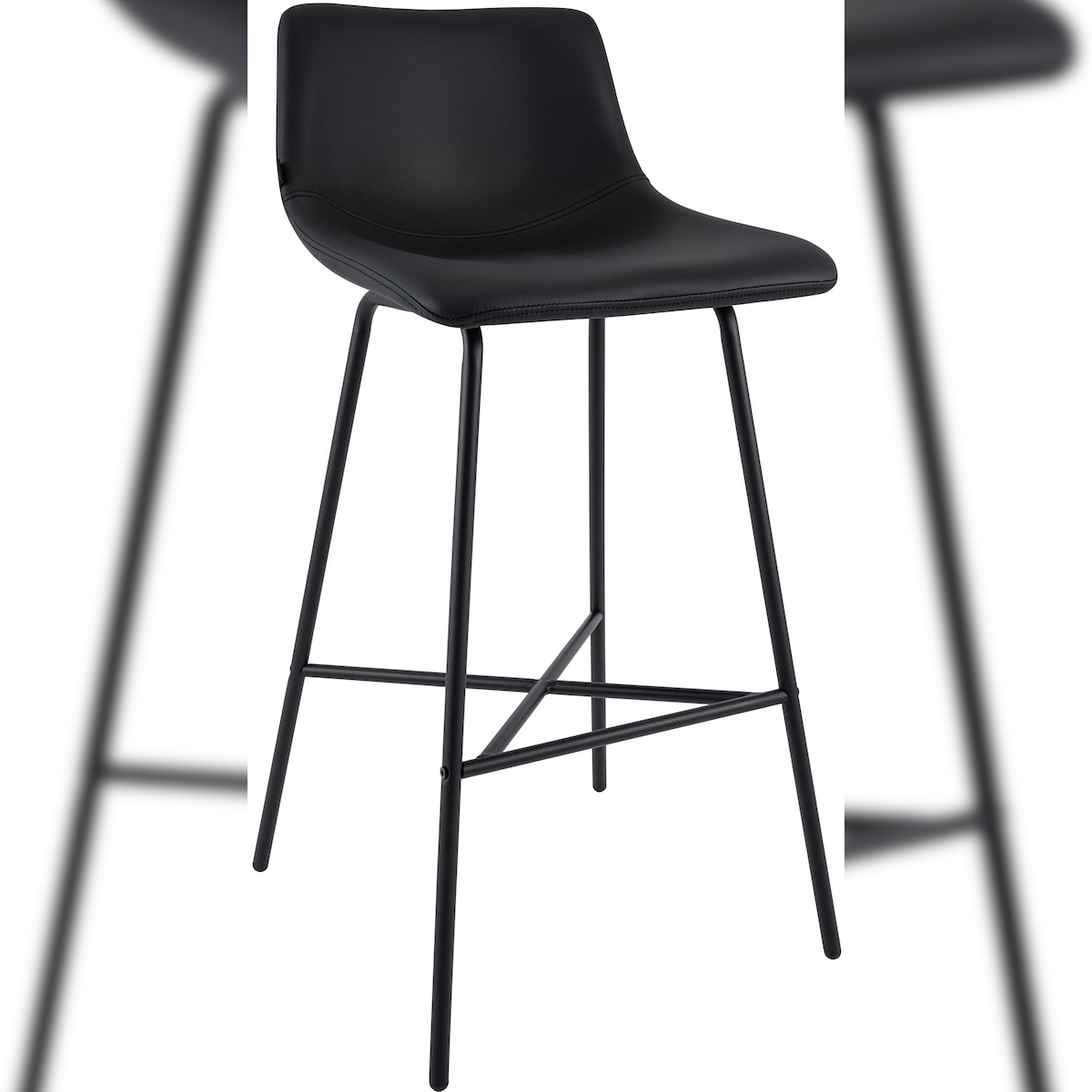 CLP Barhocker Altona schwarz/Kunstleder Image