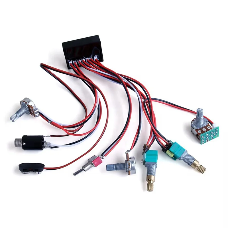 A51Q-EQ-B15T Bass Linie + Zubehör E-gitarre Bass Aktive Pickup Linie E-bass Bass Linie Bass Verstärker Linie Image