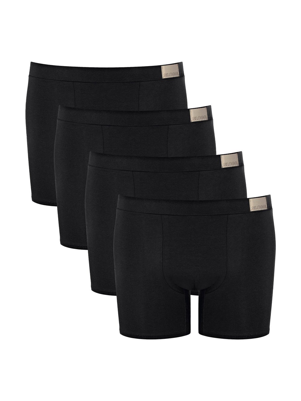 sloggi Boxershort 4er Pack Herren schwarz, S Image