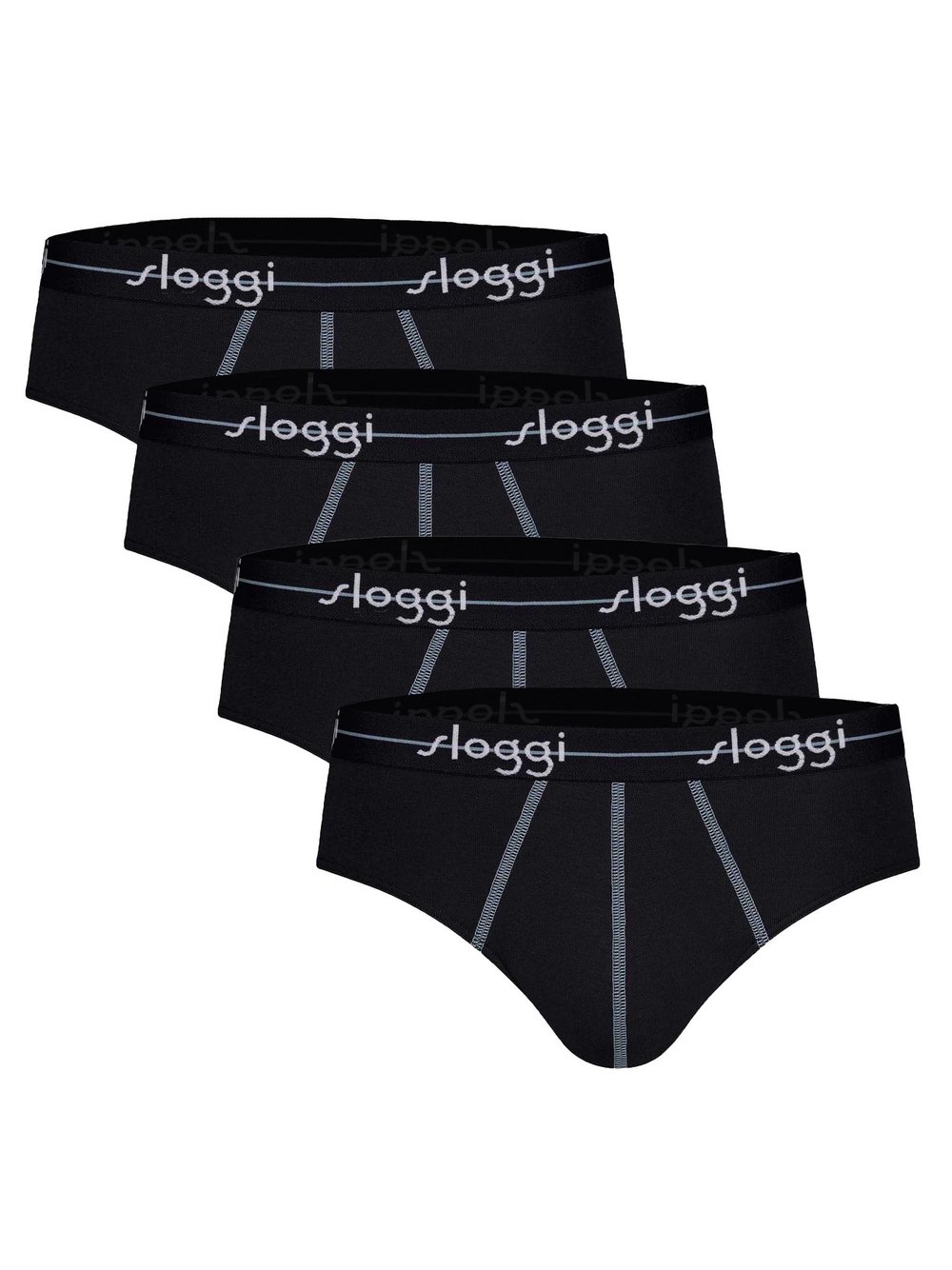 sloggi Slip 4er Pack Herren schwarz, XL Image