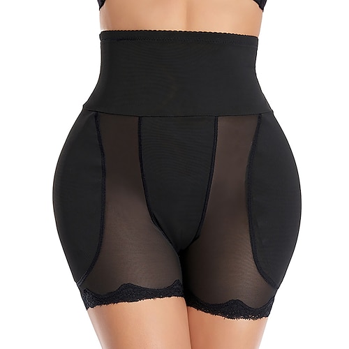 Damen Schwitzgürtel Mode Sexy Einfarbig Patchwork Netz Shorts Täglich Heim Urlaub Ärmellos Schwarz Beige Sommer Frühling Herbst Winter Schmale Passform Figurbetonter Schnitt Image