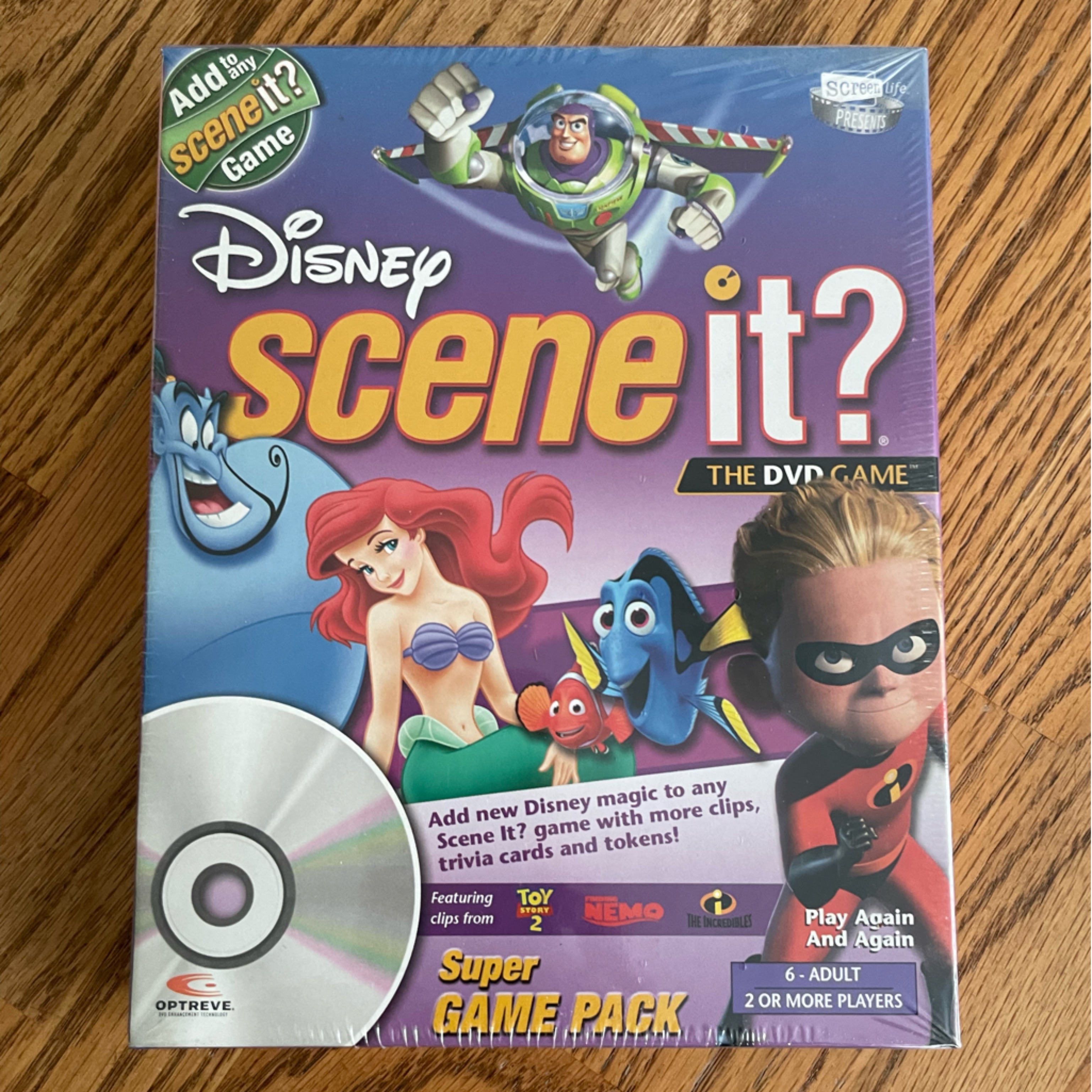 Disney Video Games & Consoles | Disney Scene It? Game Pack - Purple And Yellow | Color: Purple/Red | Size: Os