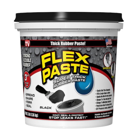 FLEX PASTE PFSBLKR32 Flex Seal Family of Products Flex Paste Black Rubberized