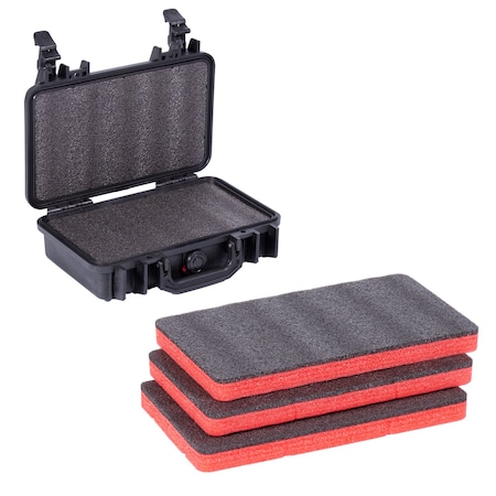 5S SUPPLIES PEL-1170-BLK/RED Replacement ECONO FOAM for Pelican 1170 Protector