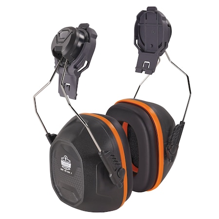 ERGODYNE 8880 Cap-Style & Helmet Gray NRR 26db Mounted Earmuffs - ERGODYNE