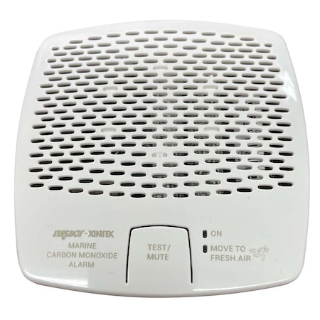FIREBOY-XINTEX CMD6-MD-R Xintex CMD6-MD-R CO Alarm 12/24V DC - White