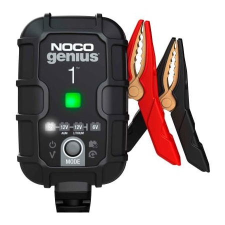 THE NOCO CO GENIUS1 NOCO 1A Battery Charger, Battery Maintainer and Battery