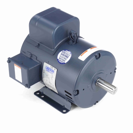 MARATHON 131537.00 Air Compressor Motor, 5 HP, 1 Ph, 60 Hz, 208-230 V, 1800